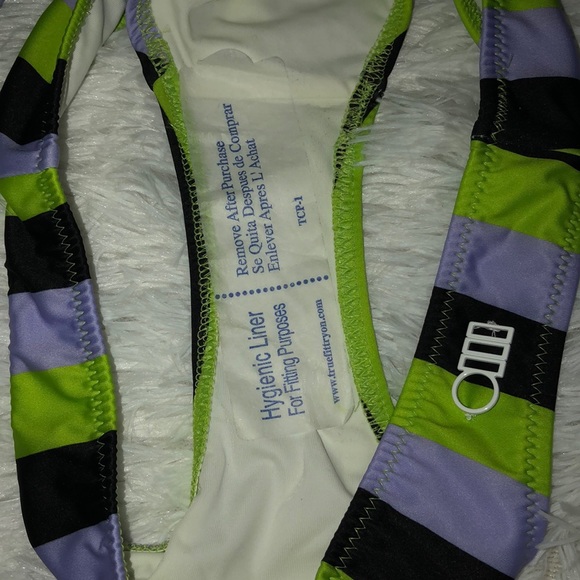 SOLID & STRIPED Elle Striped Bikini Top and bottom - Picture 6 of 7